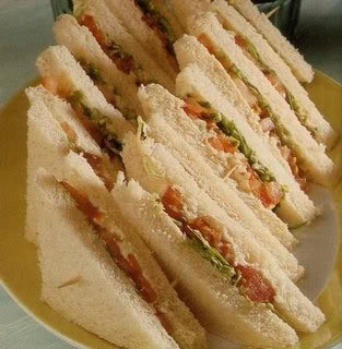 Chicken Spread Sandwich, chicken mayo sandwich