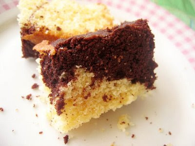 Chocolate flavor Marble Cake