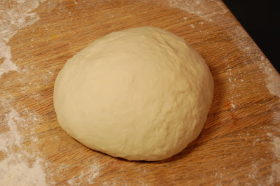 A view of prepared Pizza Dough