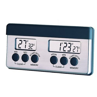 Kitchen Digital Timer > Amco Double Digital Timer 