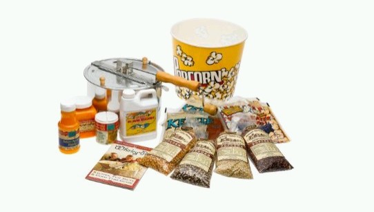 Popcorn Kit – Complete Kit With Popper and Popcorns