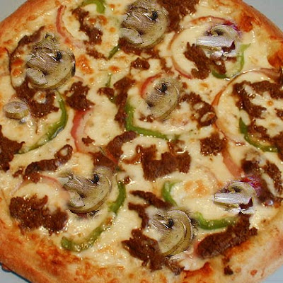 Steak Pizza