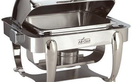 All Clad Chafing Dish – Roll Top Chafing Dish in Stainless Steel Finish