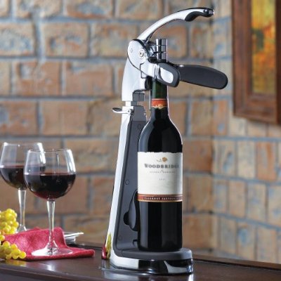 Countertop Wine Opener by Brookstone