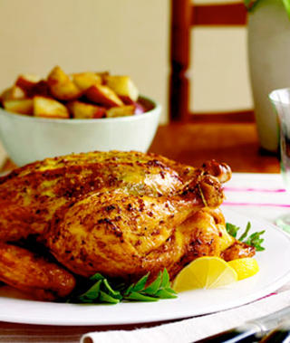 Roast Chicken Recipe - RecipeDose.com