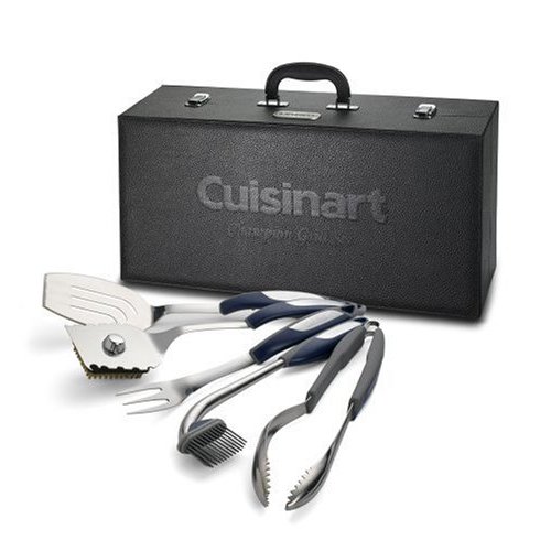 BBQ Grill Tools Set by Cuisinart Chamoion 5 Piece