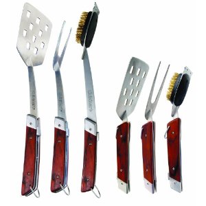 Folding BBQ Tool Set