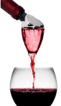 Wine Aerator Pourer – Metrokane 2-in-1 Wine Aerating Pourer