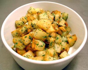 garlic potatoes