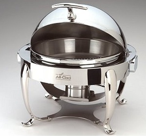 Round All Clad Chafing Dish