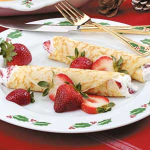 strawberry crepes