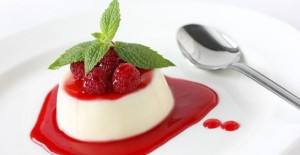 panna cotta vanilla 