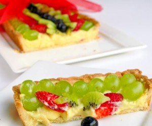 fruit flan