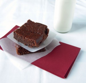 Eggless Yogurt Brownies