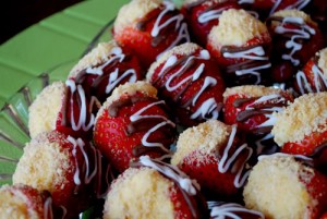 cheesecake strawberries