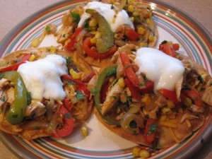 chicken-tostadas