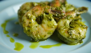 Pesto Shrimp