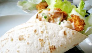 Crispy Chicken Wraps