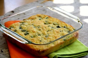 Cheesy Broccoli Cornbread