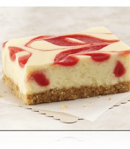 Strawberry Swirl Cheesecake