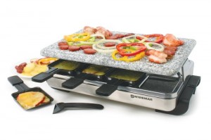 Swissmar Raclette Party Grill with Granite Stone