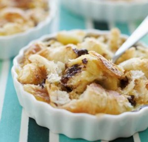 Bread And Butter Pudding With Croissants