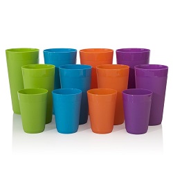 Multiple Size Plastic Tumbler Set