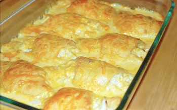 Chicken Crescent Casserole