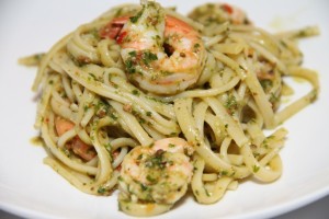 Lemon Garlic Shrimp Pasta