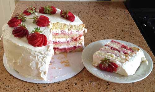 Strawberry Cake